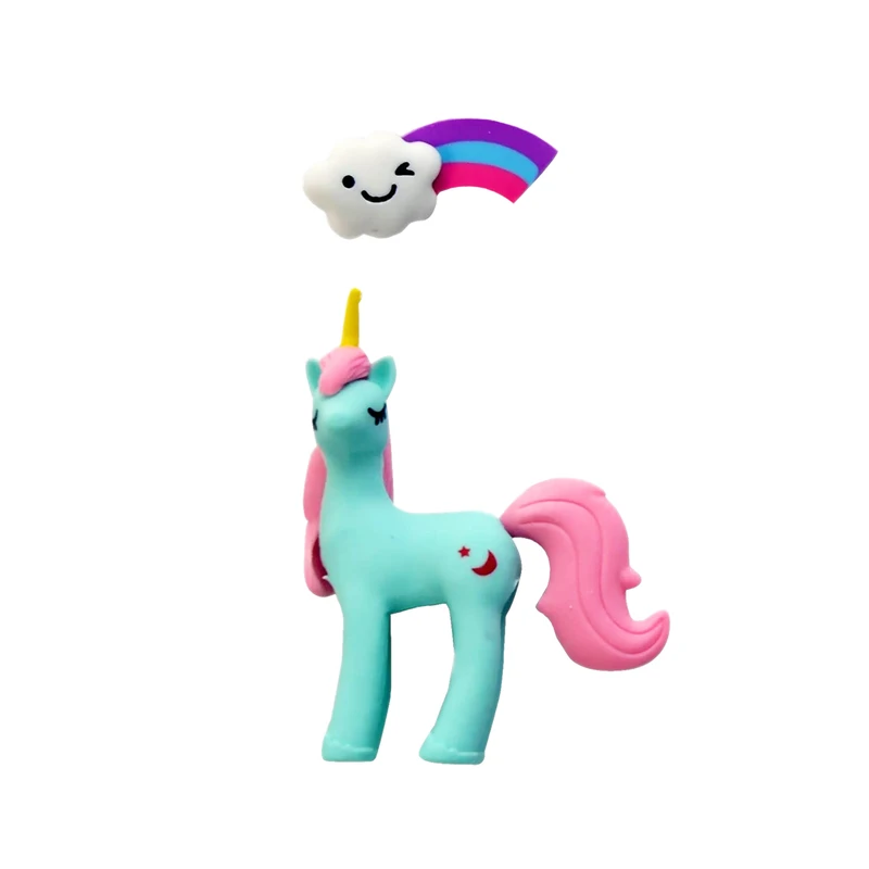 پاک کن طرح یونیکورن و ابر مدل لیرا مجموعه 2 عددی