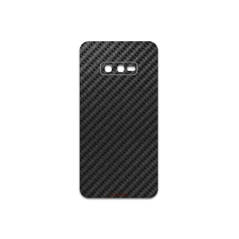 برچسب پوششی ماهوت مدل Shine-Carbon-Fiber مناسب برای گوشی موبایل سامسونگ Galaxy S10e