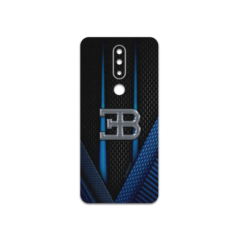 برچسب پوششی ماهوت مدل BUGATTI مناسب برای گوشی موبایل نوکیا 5.1 Plus