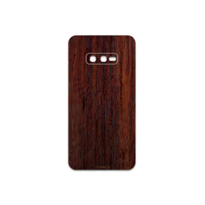 MAHOOT Red-Wood Cover Sticker for Samsung Galaxy S10e