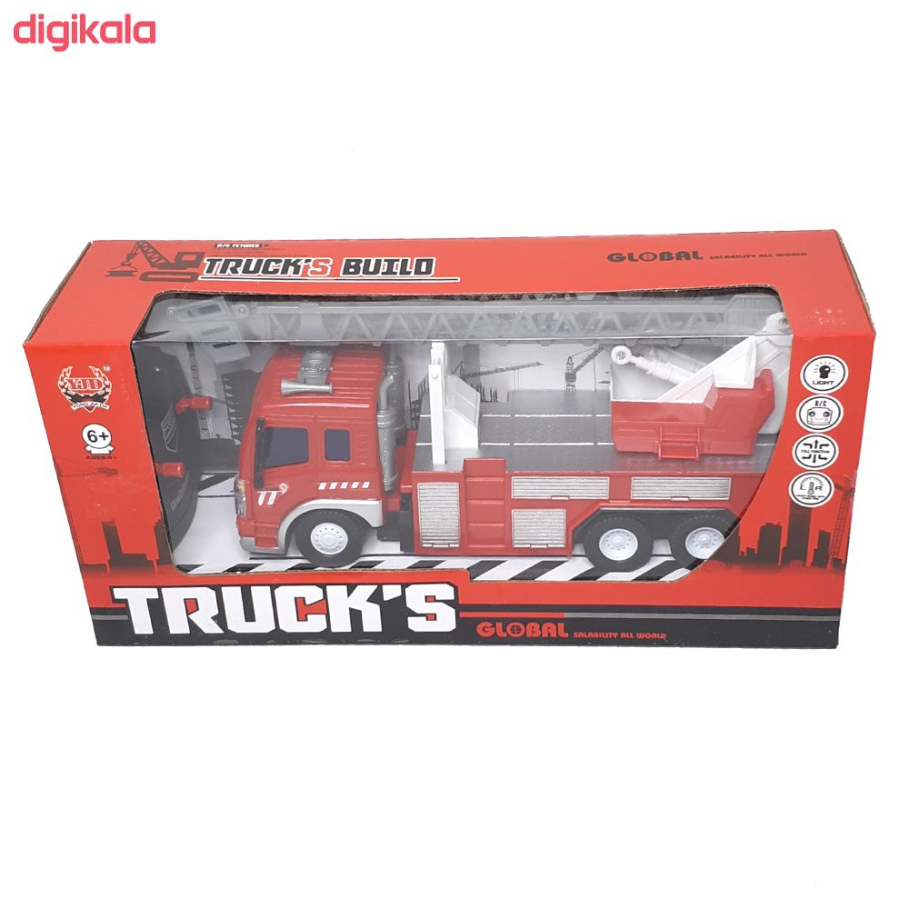 ماشین بازی کنترلی طرح آتشنشانی مدل Trucks