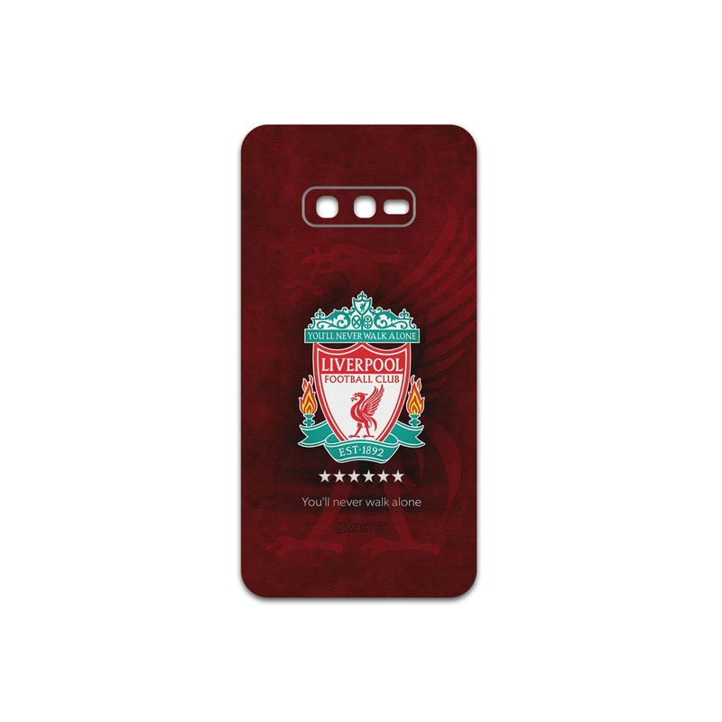 برچسب پوششی ماهوت مدل Liverpool-FC مناسب برای گوشی موبایل سامسونگ Galaxy S10e