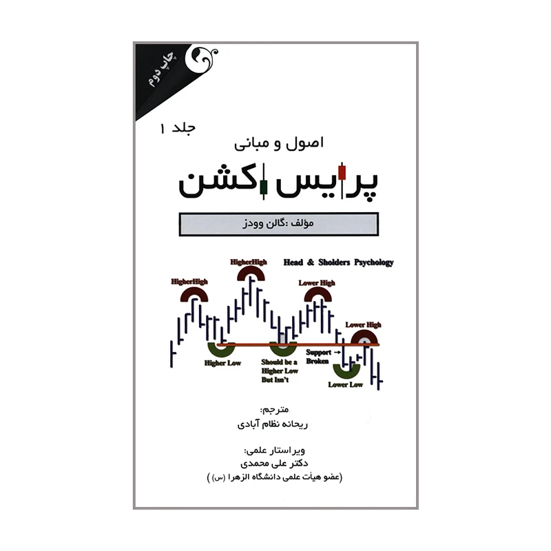 کتاب اصول و مبانی پرایس اکشن اثر گالن وودز انتشارات مهربان جلد 1