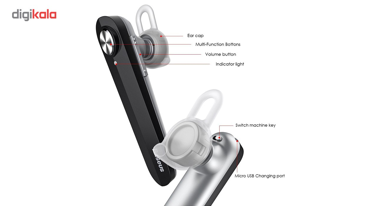 هدفون بلوتوث باسئوس مدل A01