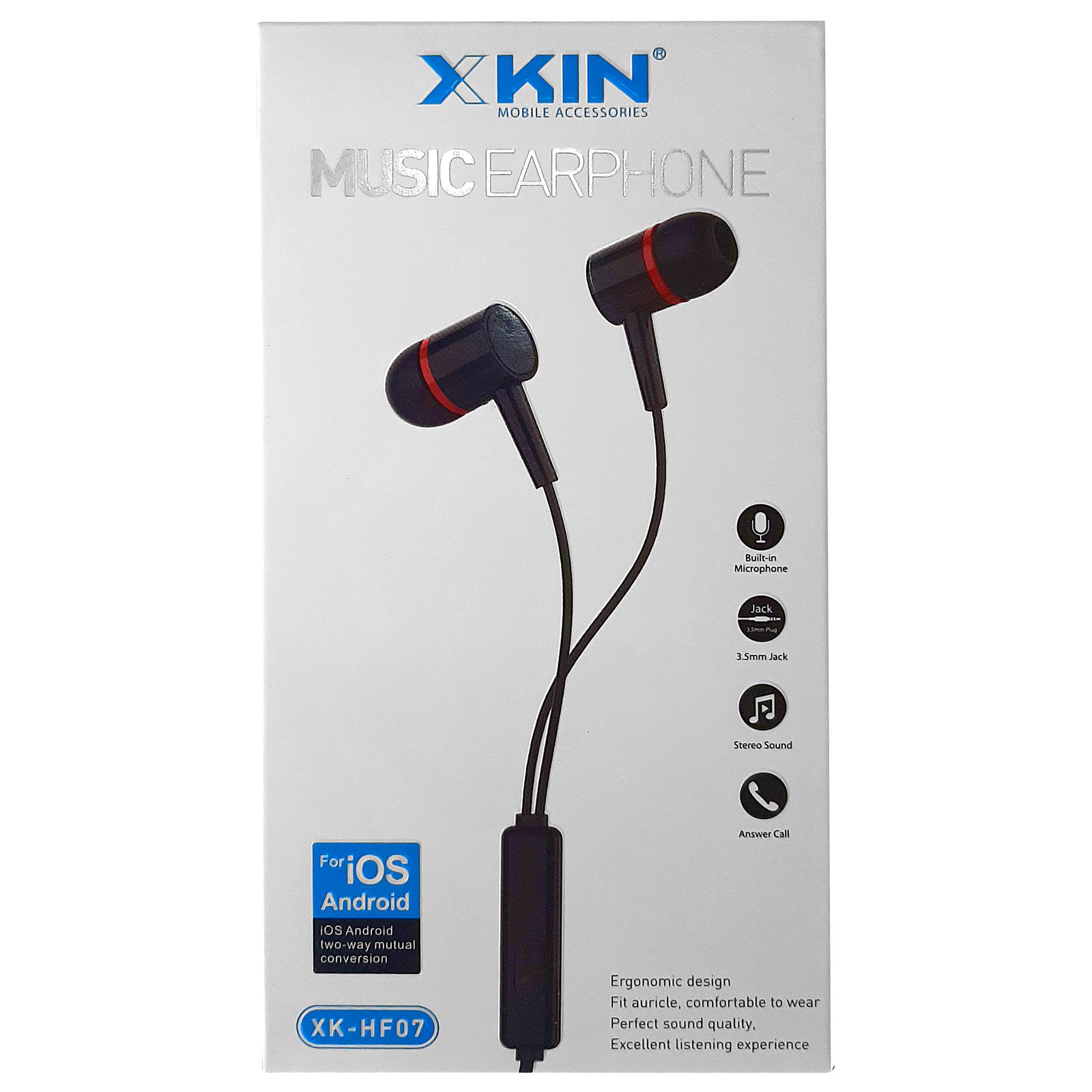 هندزفری ایکس کین مدل XK-HF07 خرید و بررسی کنید