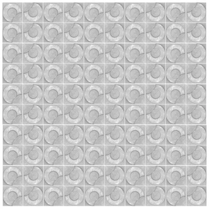 دیوارپوش تندیس و پیکره شهریار مدل آمای کد W1010-14 بسته 100 عددی