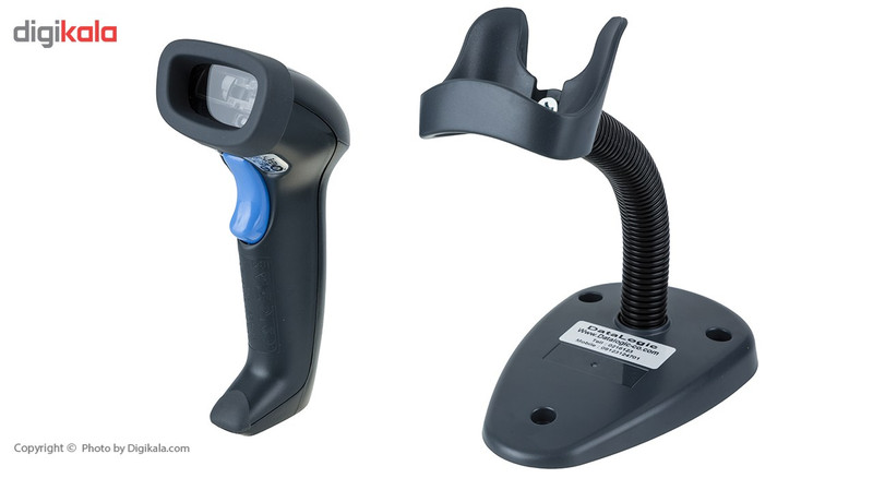 بارکدخوان دیتا لاجیک QD2100 به همراه پایه قابل تنظیم فلزی و کابل USB دو متری اورجینال