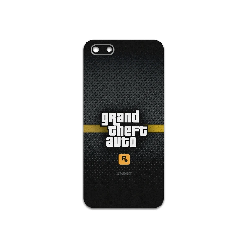 برچسب پوششی ماهوت مدل GTA-Game مناسب برای گوشی موبایل هوآوی Y5 Prime 2018