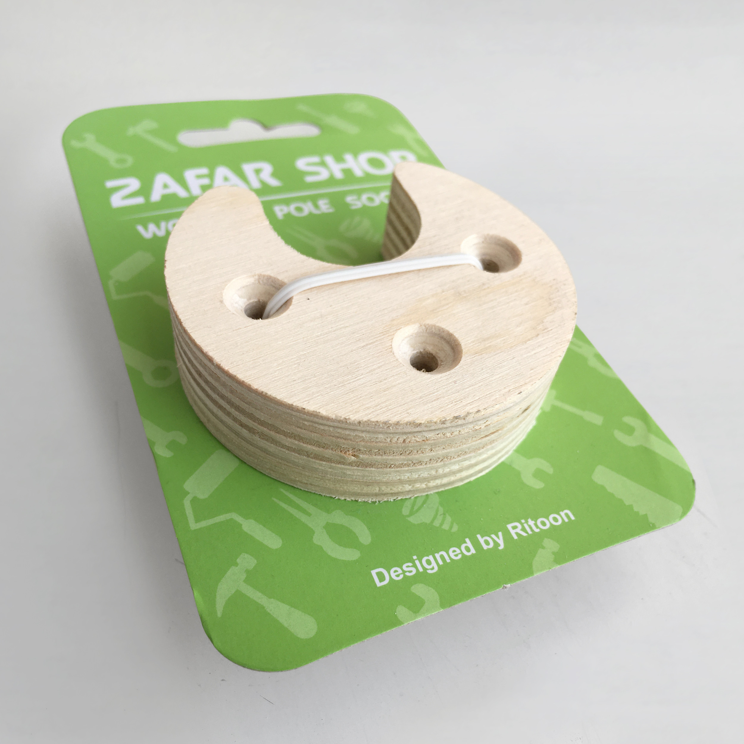 پایه میله رگال مدل JAC2 بسته ۲ عددی