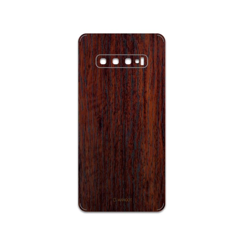 برچسب پوششی ماهوت مدل Red-Wood مناسب برای گوشی موبایل سامسونگ Galaxy S10 Plus