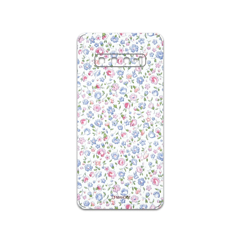برچسب پوششی ماهوت مدل Painted-Flowers مناسب برای گوشی موبایل سامسونگ Galaxy S10 Plus