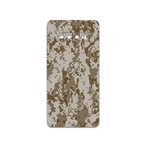 MAHOOT Army-Desert-Pixel Cover Sticker for Samsung Galaxy S10 Plus