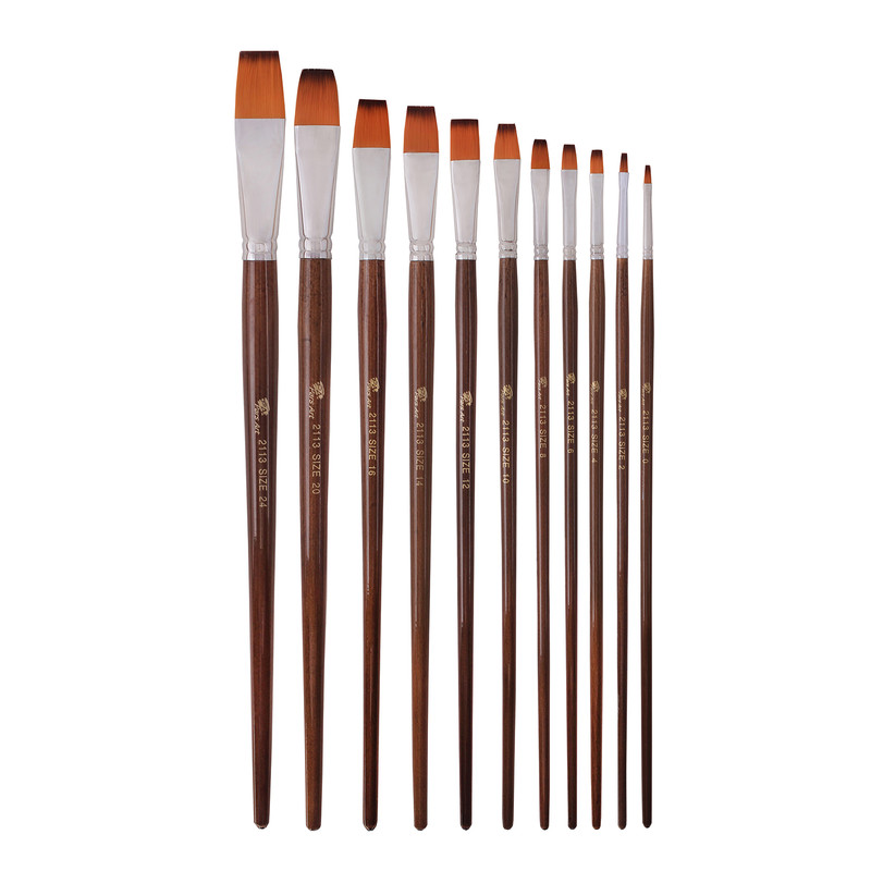 قلم مو تخت پارس آرت کد 2113 مجموعه 11 عددی