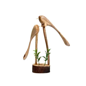 مجسمه طرح گنجشک ها کد 034