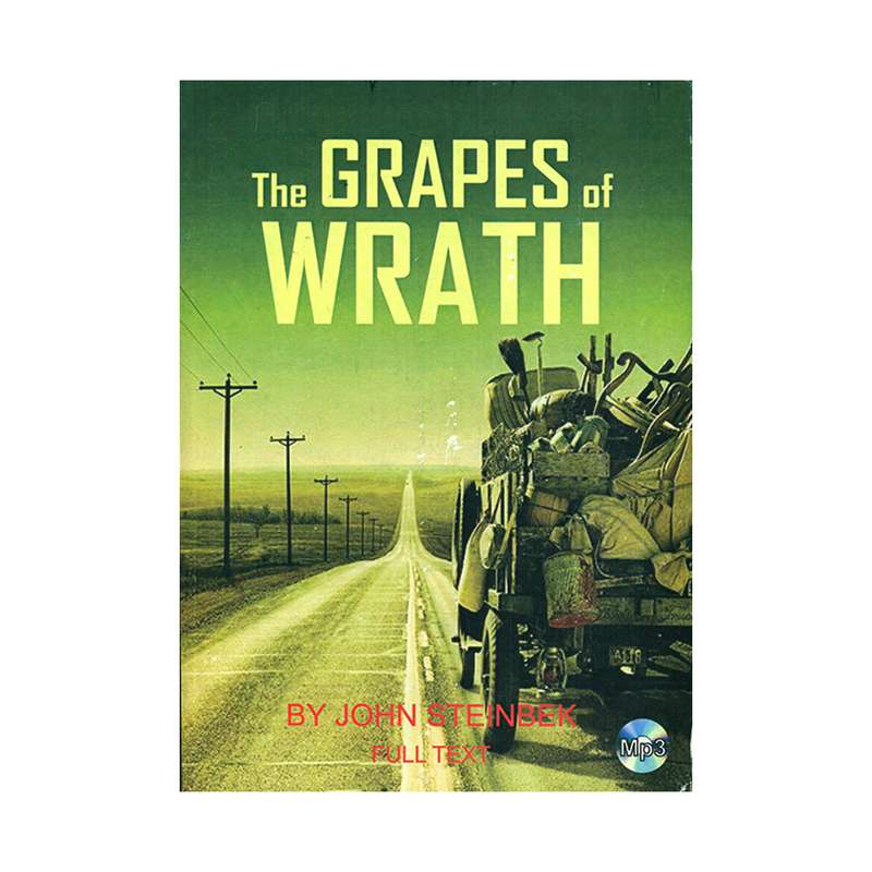 کتاب The GRAPES of WRATH اثر JOHN STEINBEK انتشارات کتاب آفتاب
