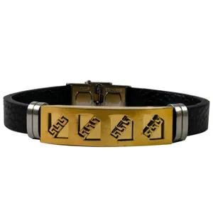 دستبند مردانه کد GM-L023
