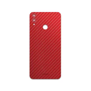 MAHOOT Red-Fiber Cover Sticker for Honor 8c