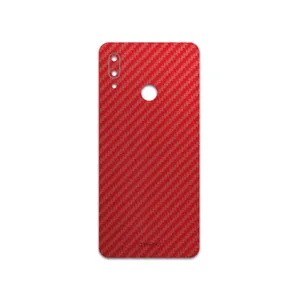 MAHOOT Red-Fiber Cover Sticker for Huawei P Smart 2019