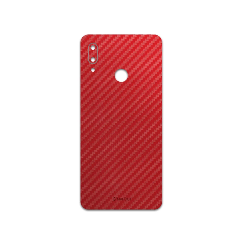 برچسب پوششی ماهوت مدل Red-Fiber مناسب برای گوشی موبایل هوآوی P Smart 2019