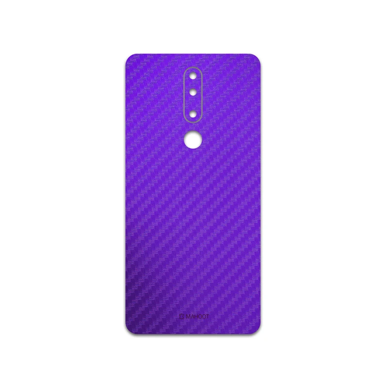 برچسب پوششی ماهوت مدل Purple-Fiber مناسب برای گوشی موبایل نوکیا 3.1 Plus