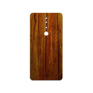 MAHOOT Orange-Wood Cover Sticker for Nokia 3.1 Plus
