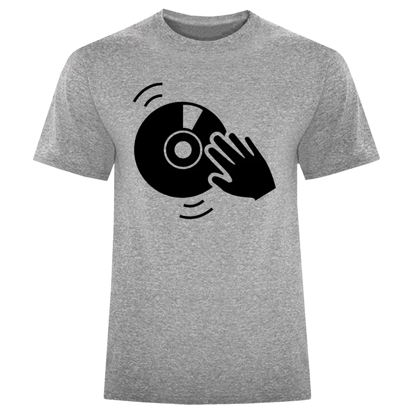 تیشرت آستین کوتاه مردانه طرح dj کد F185