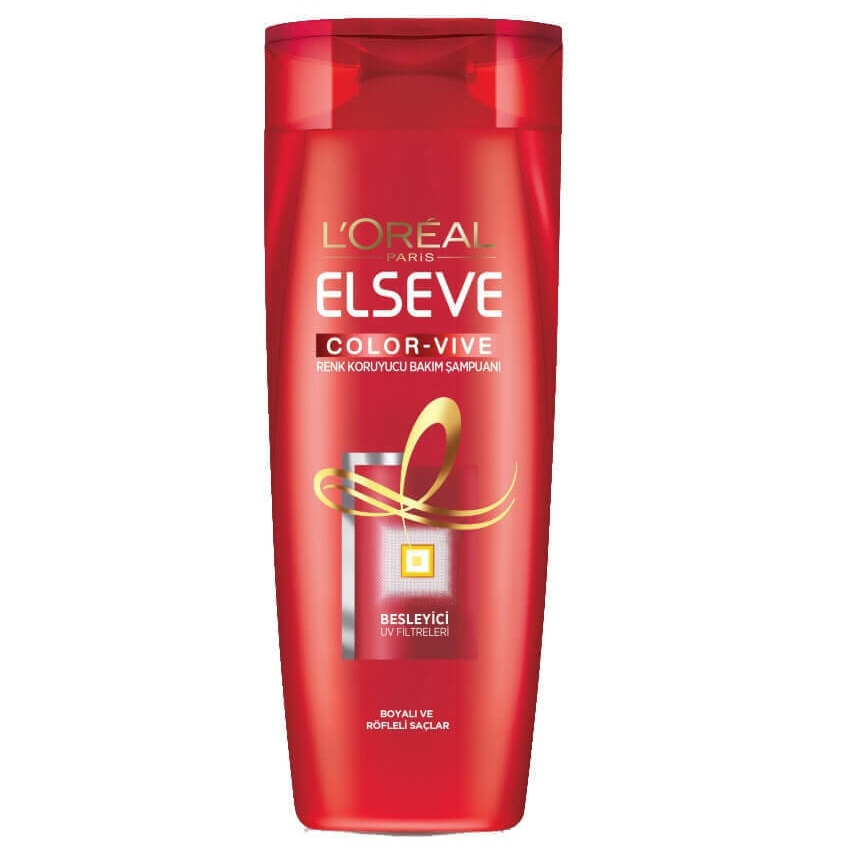  شامپو مو لورآل سری Elseve مدل Color Vive حجم 520 میلی لیتر 