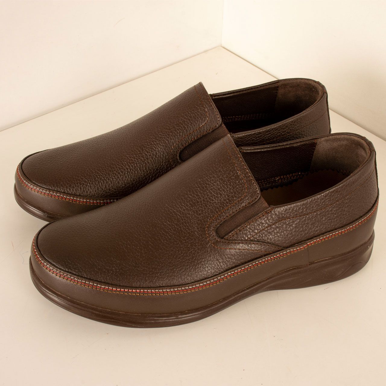 کفش روزمره مردانه پارینه چرم مدل SHO195 -  - 9