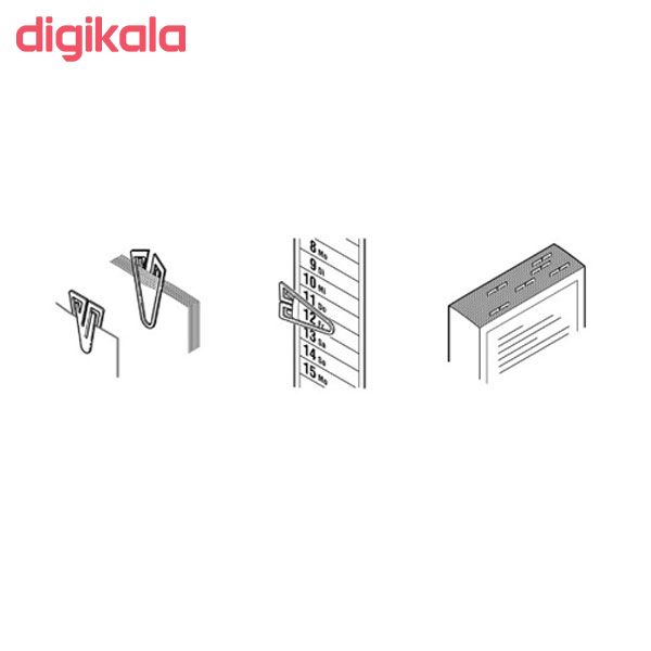گیره کاغذ لائورل مدل 020 بسته 18 عددی