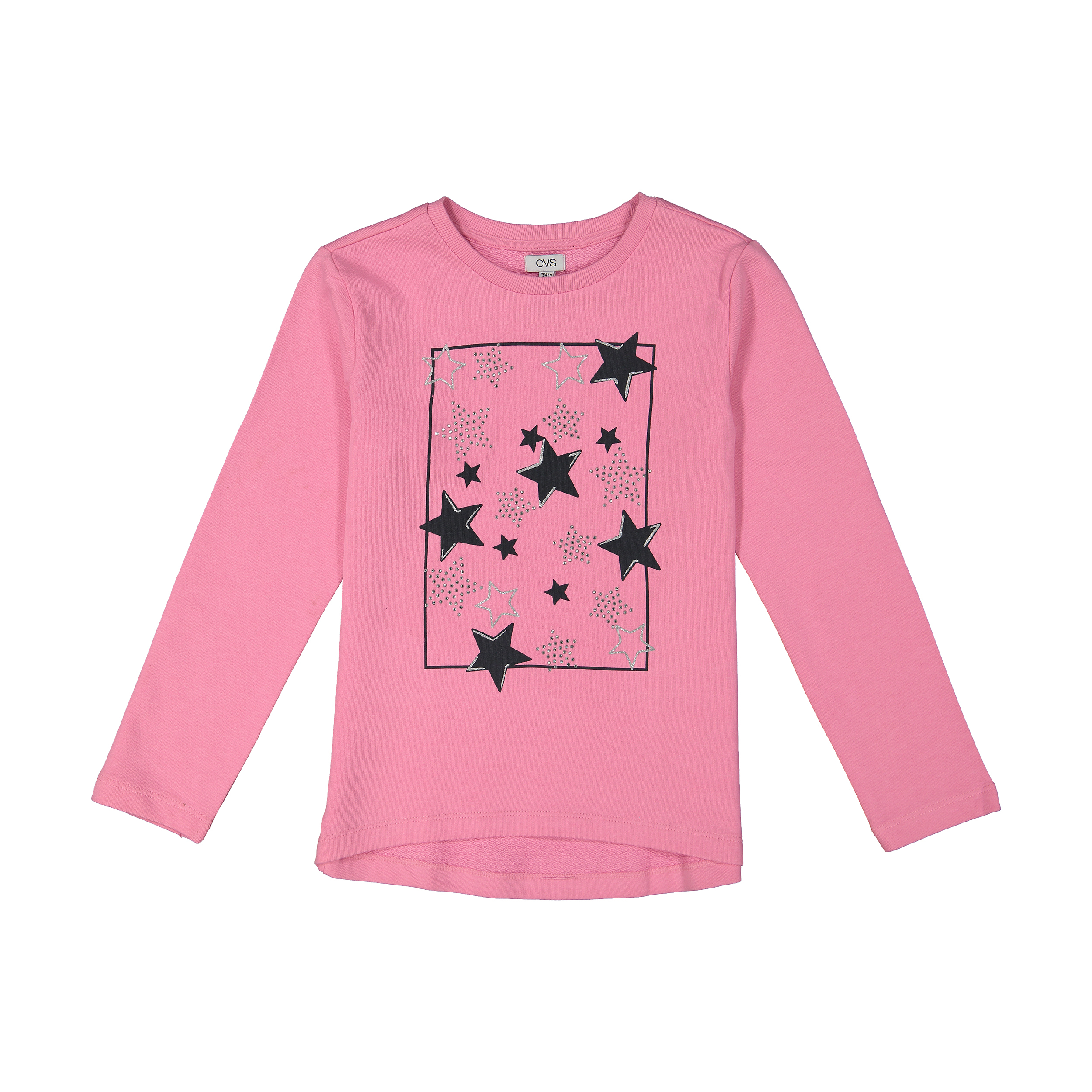 سویشرت دخترانه او وی اس مدل 000170369-PINK