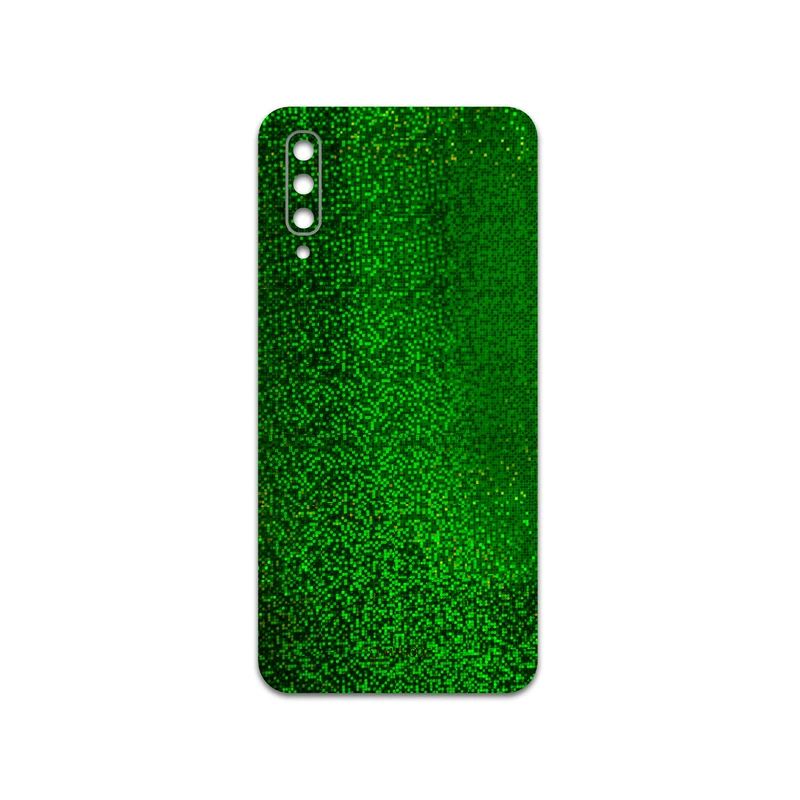 برچسب پوششی ماهوت مدل Green-Holographic مناسب برای گوشی موبایل سامسونگ Galaxy A50