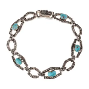 دستبند نقره زنانه مدل D3