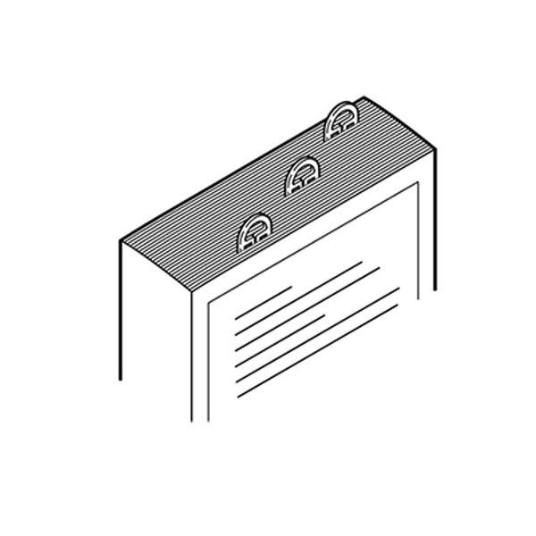گیره کاغذ لائورل مدل 1366 بسته 2 عددی