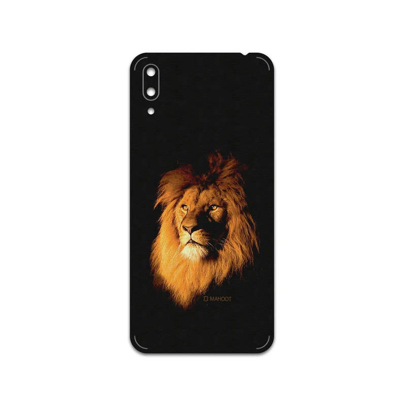 برچسب پوششی ماهوت مدل Lion مناسب برای گوشی موبایل هوآوی Y7 Pro 2019