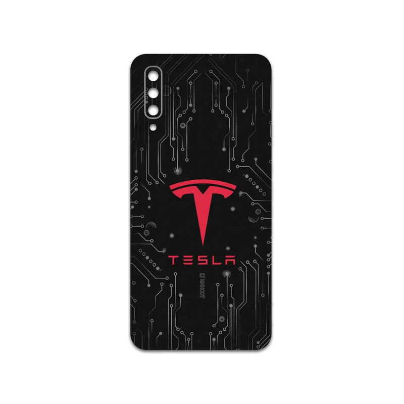 برچسب پوششی ماهوت مدل TESLA-Motors مناسب برای گوشی موبایل سامسونگ Galaxy A50