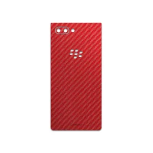 MAHOOT Red-Fiber Cover Sticker for BlackBerry Key 2