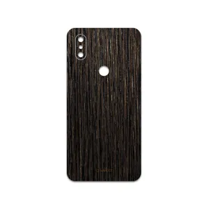 MAHOOT Dark-Gold-Stripes-Wood Cover Sticker for Xiaomi Mi Mix 3