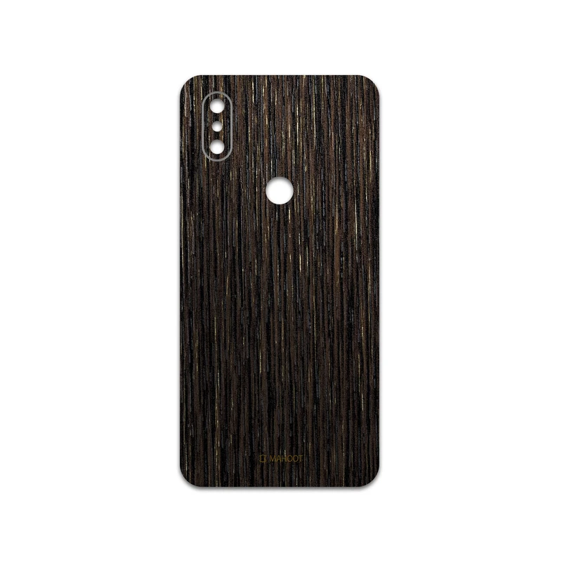 برچسب پوششی ماهوت مدل Dark-Gold-Stripes-Wood مناسب برای گوشی موبایل شیائومی Mi Mix 3