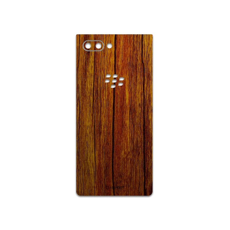 برچسب پوششی ماهوت مدل Orange-Wood مناسب برای گوشی موبایل بلک بری Key 2