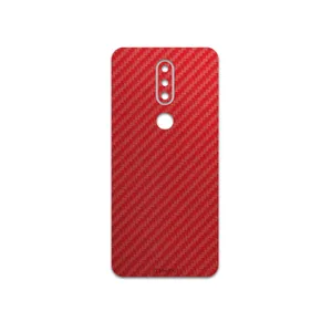 MAHOOT Red-Fiber Cover Sticker for Nokia 7.1