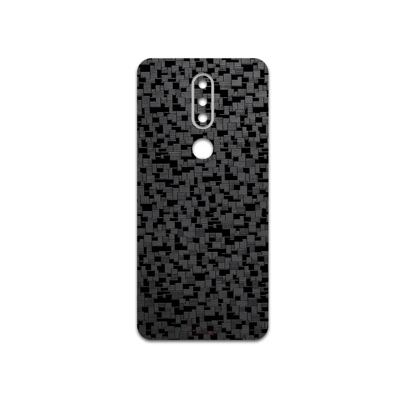 برچسب پوششی ماهوت مدل Black-Silicon مناسب برای گوشی موبایل نوکیا 7.1