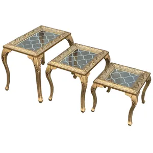 میز عسلی مدل SHN1000 مجموعه 3 عددی