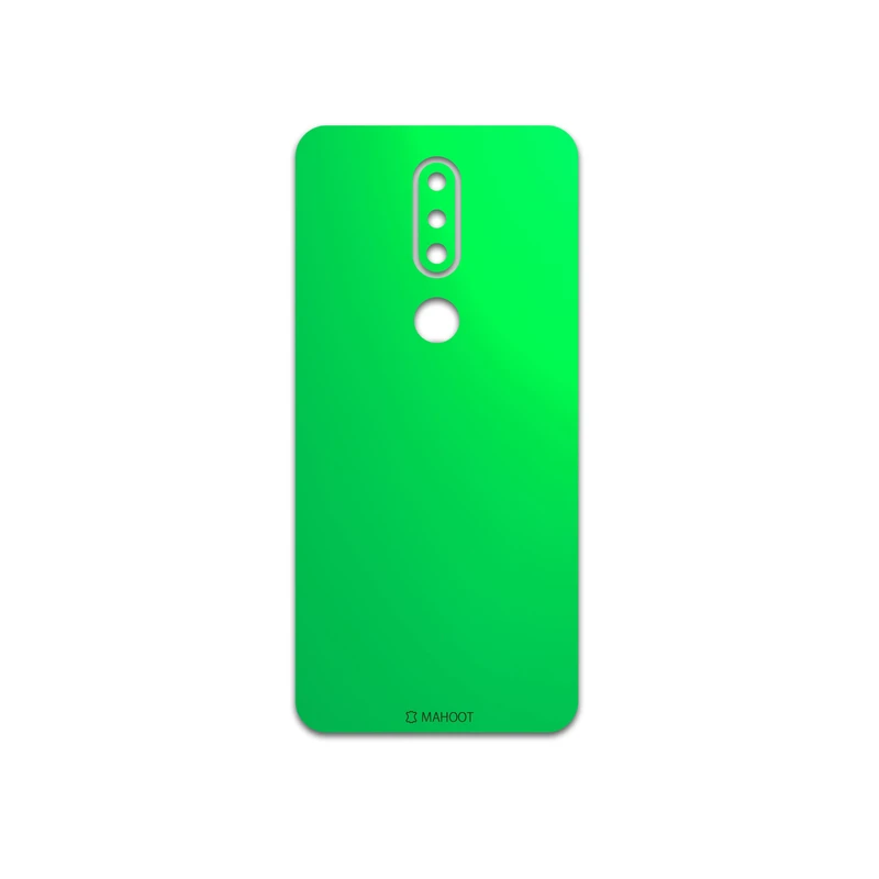 برچسب پوششی ماهوت مدل Matte-Green مناسب برای گوشی موبایل نوکیا 7.1