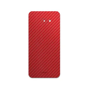 MAHOOT Red-Fiber Cover Sticker for Samsung Galaxy J4 Core