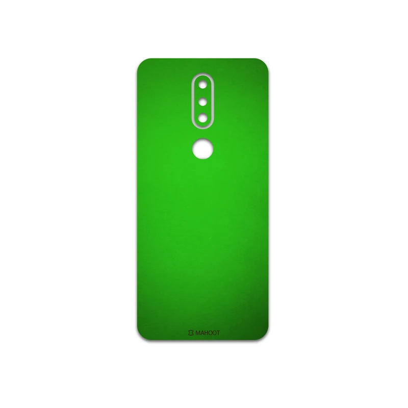 برچسب پوششی ماهوت مدل Metallic-Green مناسب برای گوشی موبایل نوکیا 7.1