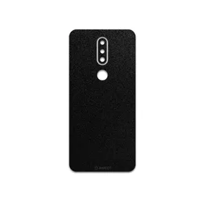 MAHOOT Black-Suede Cover Sticker for Nokia 7.1
