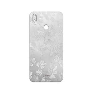 MAHOOT Silver-Wildflower Cover Sticker for Huawei Y9 2019