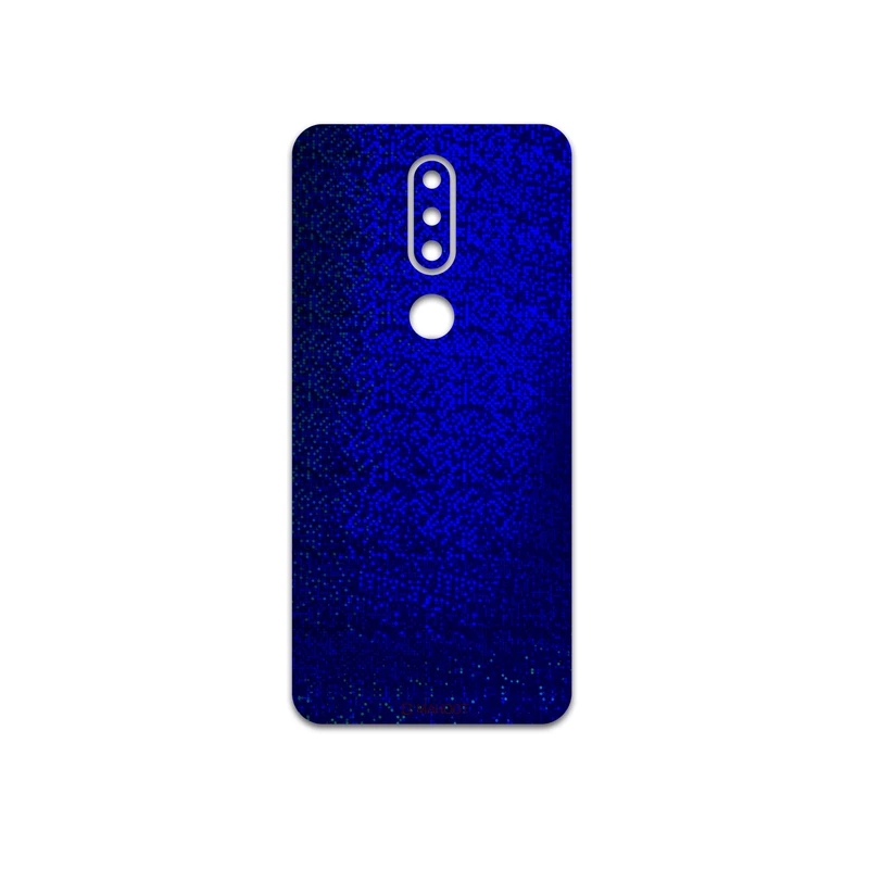 برچسب پوششی ماهوت مدل Blue-Holographic مناسب برای گوشی موبایل نوکیا 7.1