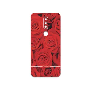 MAHOOT Red-Flower Cover Sticker for Nokia 7.1