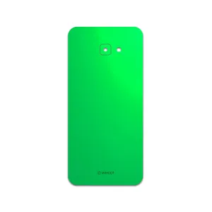 MAHOOT Green-Matte Cover Sticker for Samsung Galaxy J4 Core